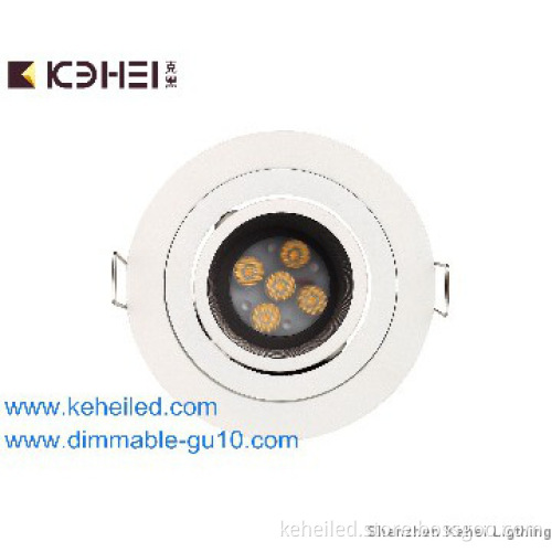10W High CRI LED spot bulb with CREE XP-E and integrated lens